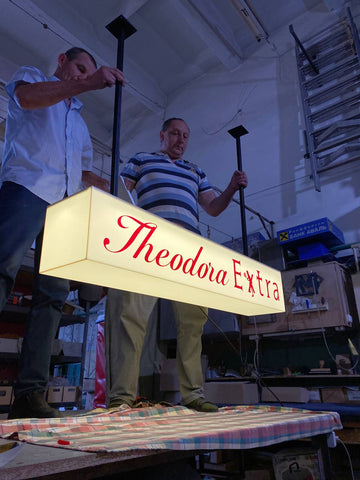 Street sign with your logo/text