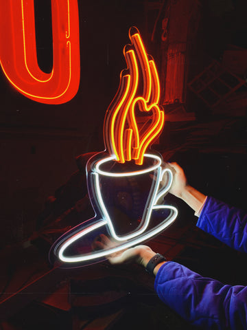 LED neon "Cup of coffee"