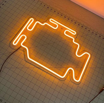 LED-неон «Check Engine»