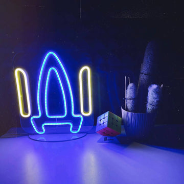 LED neon on the stand "IDI"