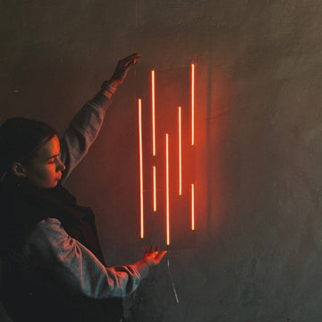 LED-неон «Вертикальні полоси»