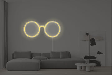 LED neon "Eyeglasses"