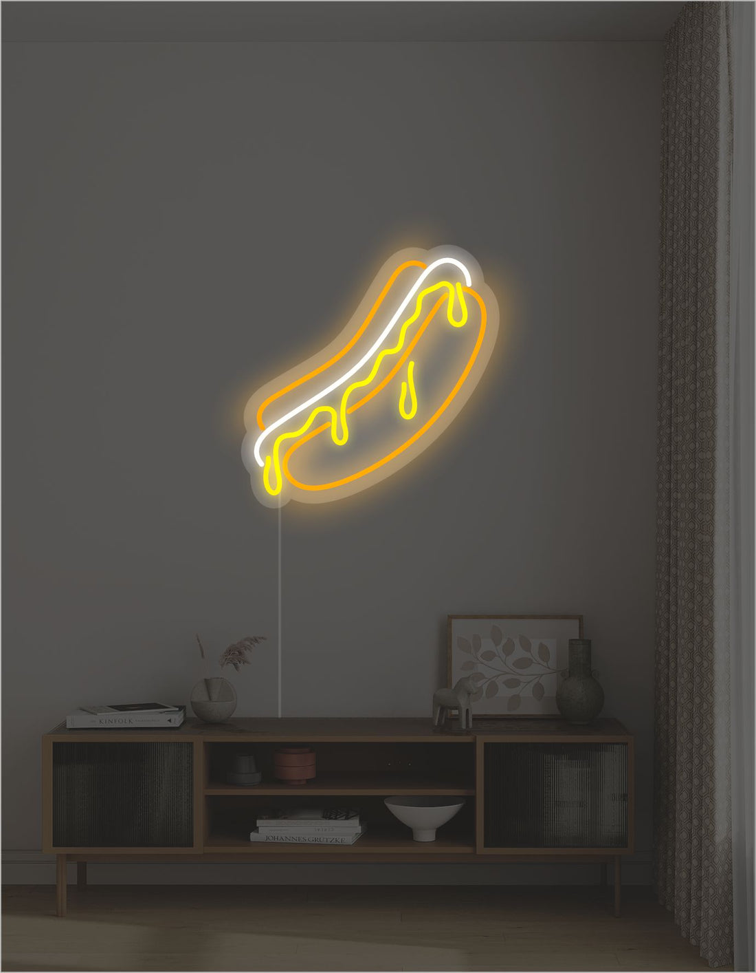 LED-неон «Хот-дог»