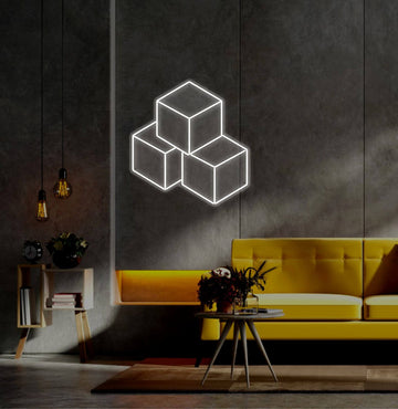 LED-неон «Кубики льоду»