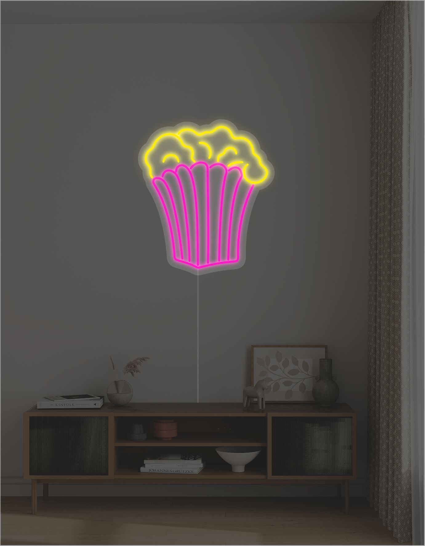 LED neon "Popcorn 1"