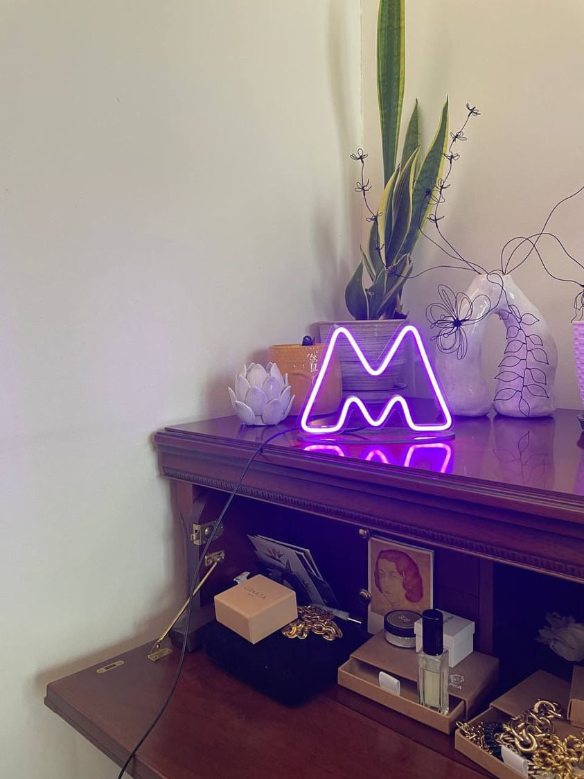 LED neon "Metro"