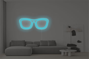 LED neon "Eyeglasses"