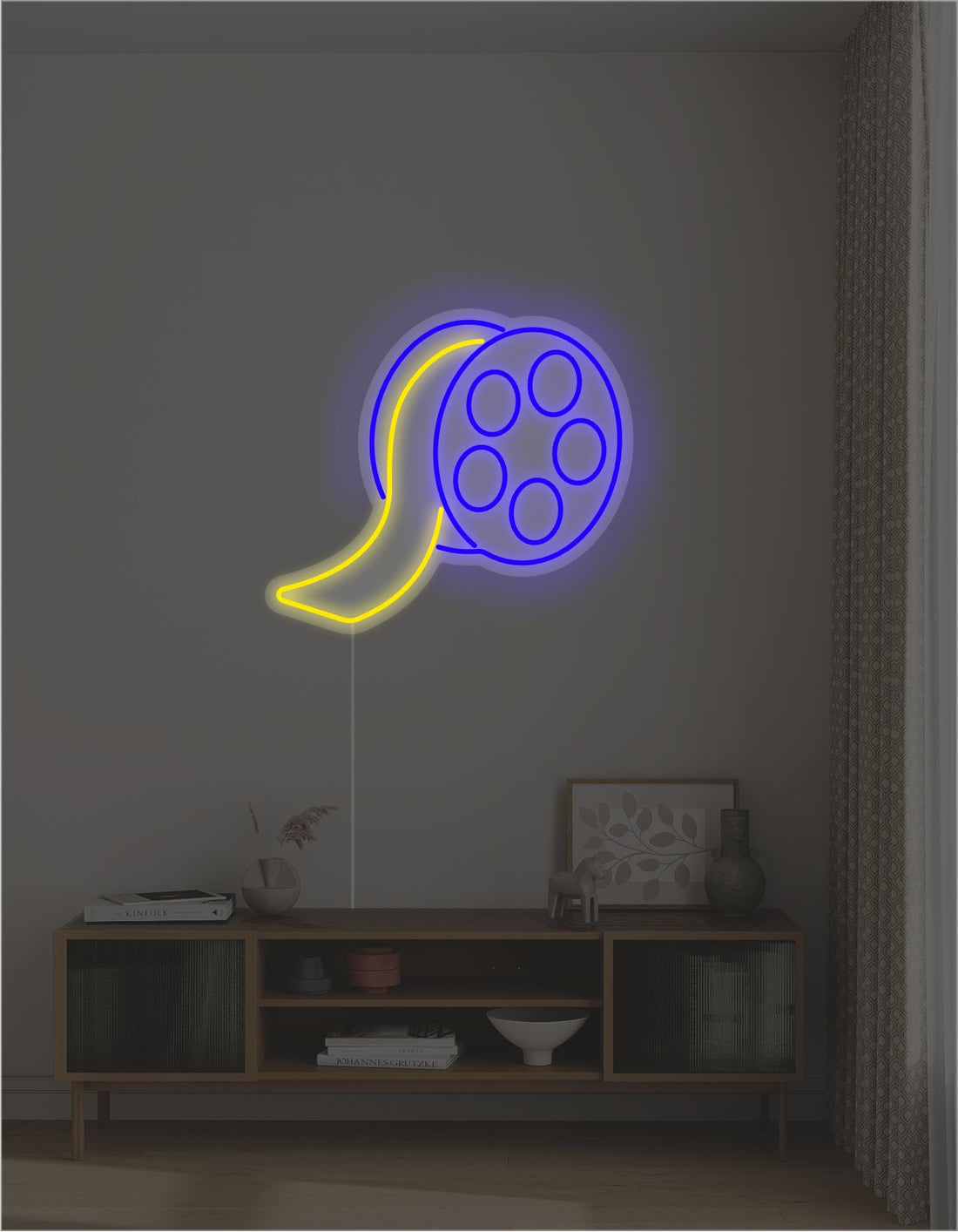 LED-неон «Бобіна / котушка з плівкою»