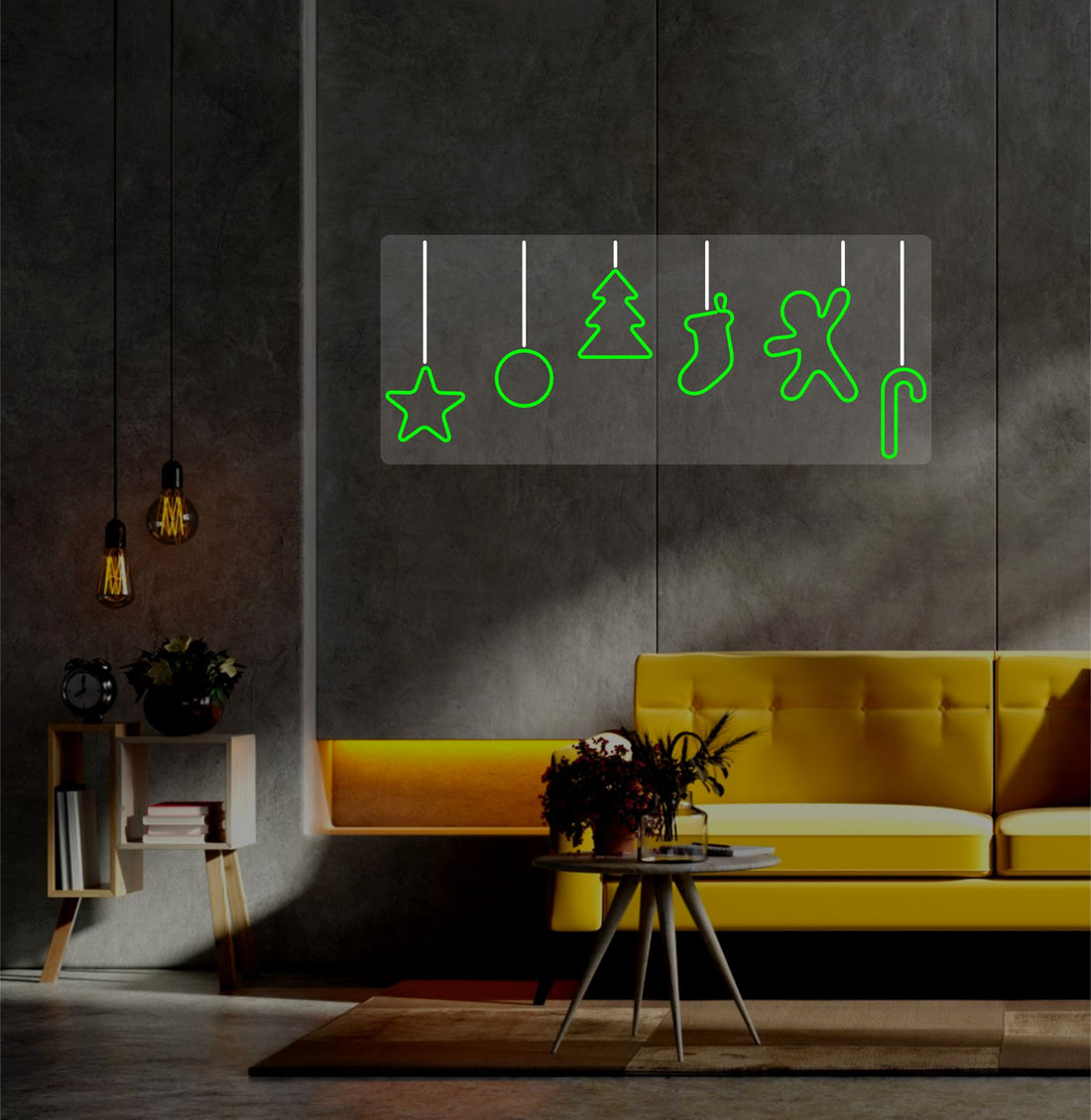 LED neon "6 Christmas toys"