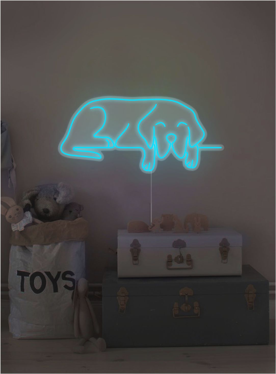 LED neon "Dog"