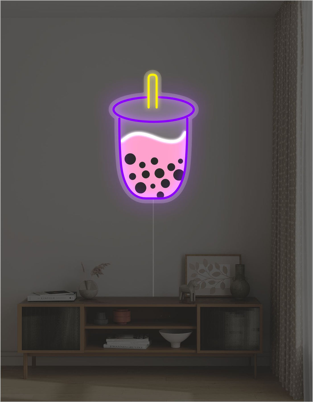 LED-неон «Bubble tea / Бабл ті»