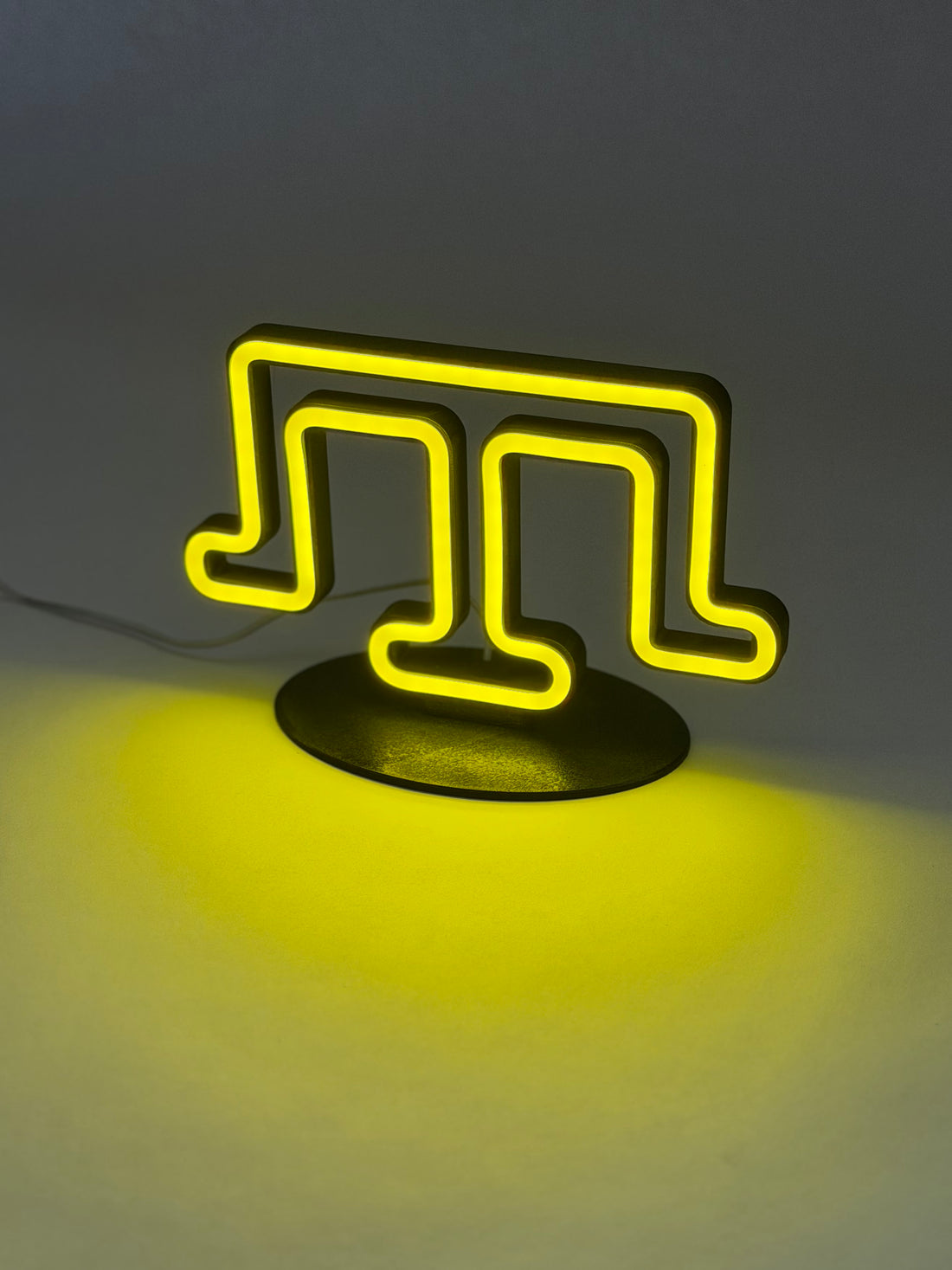 LED neon "Tarak Tamga (black side face)"