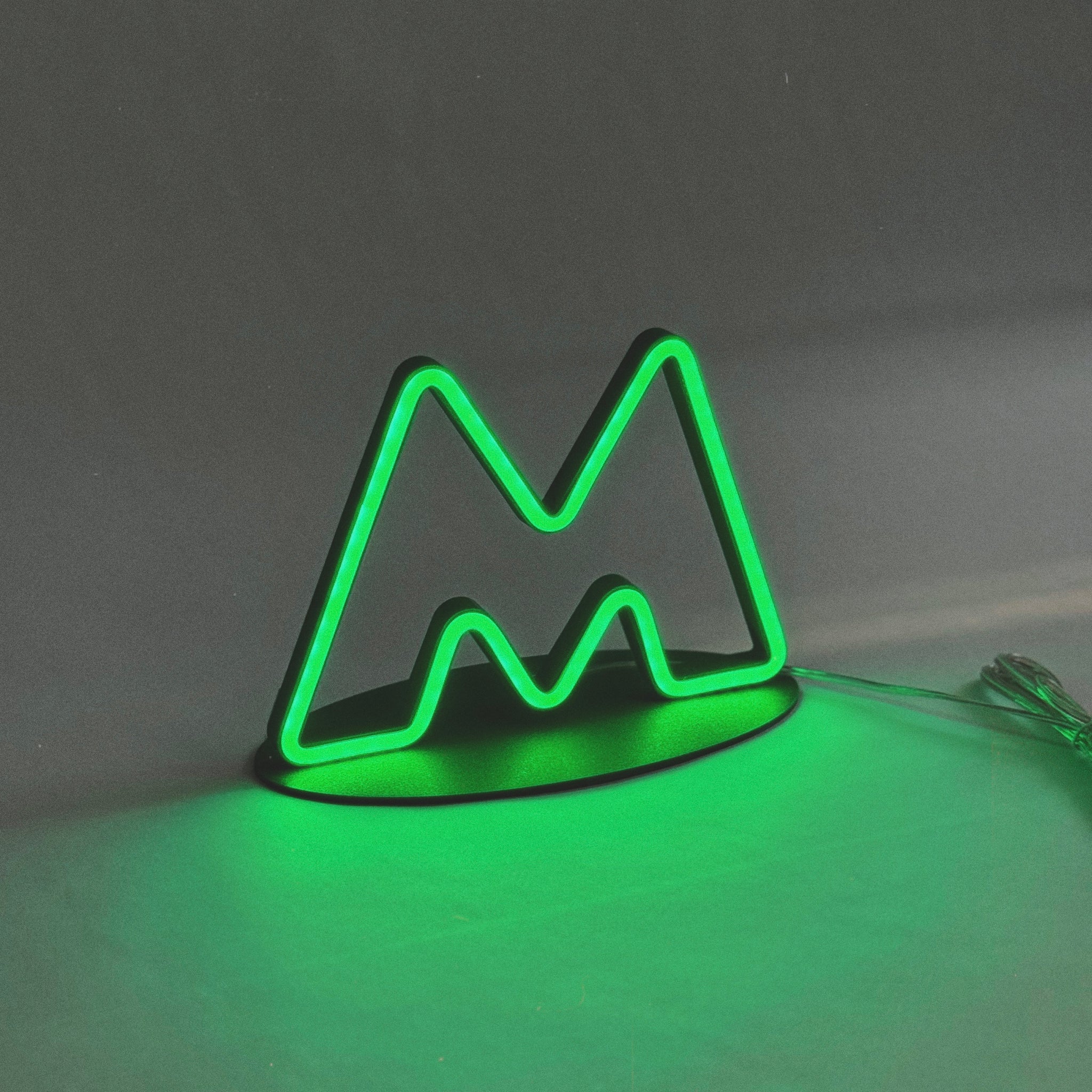 LED-неон «Метро (у зеленому профілі)»