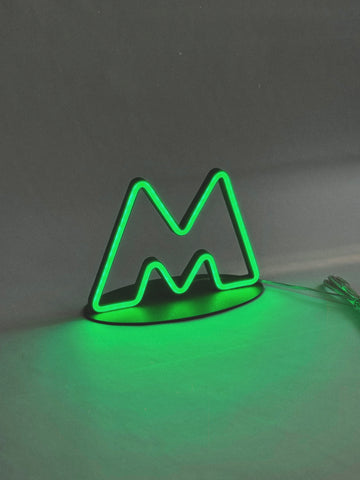 LED-неон «Метро (у зеленому профілі)»