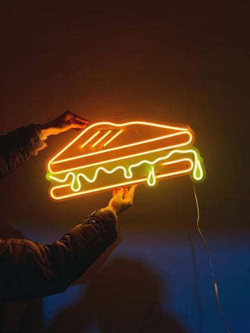 LED neon "Sandwich"