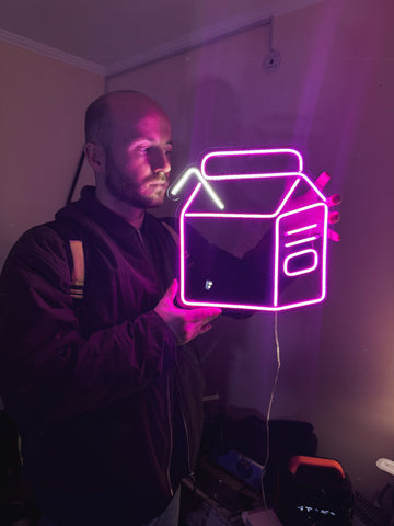 LED-неон «Молоко 1»