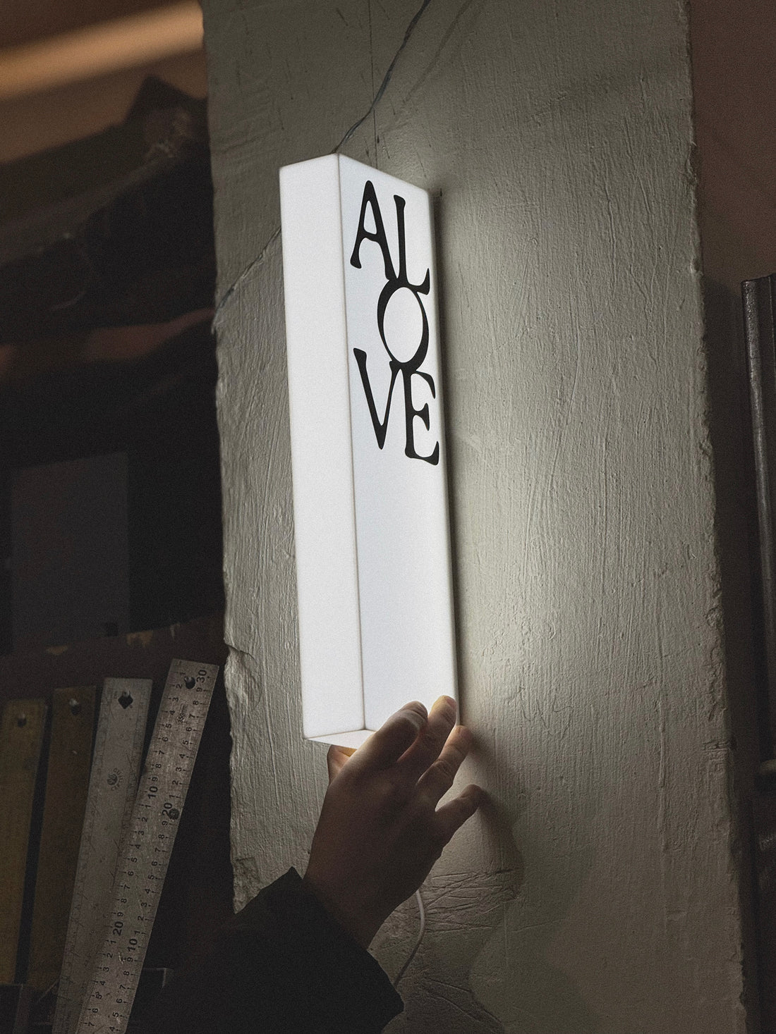 Street sign with your logo/text in the format 40x12x5 cm