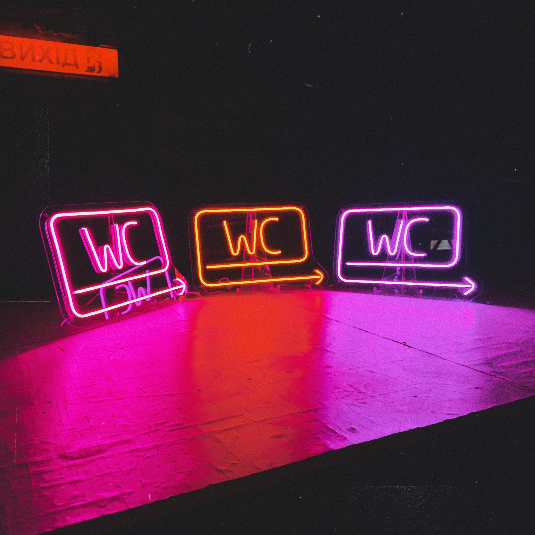 LED-неон «WC»