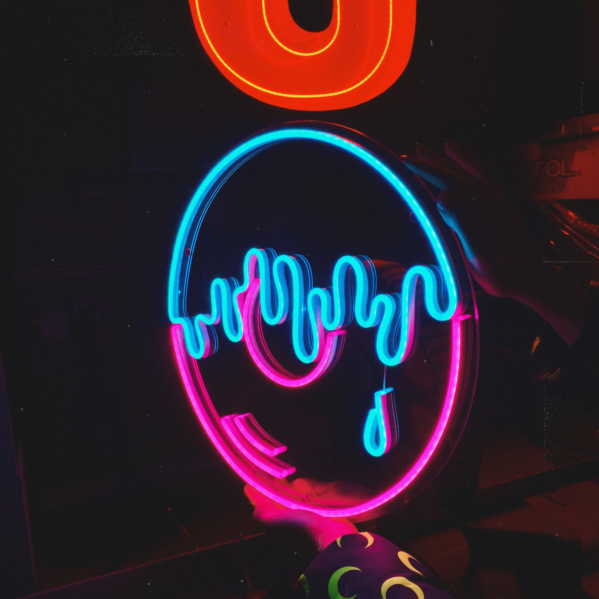 LED neon "Vinyl Record"