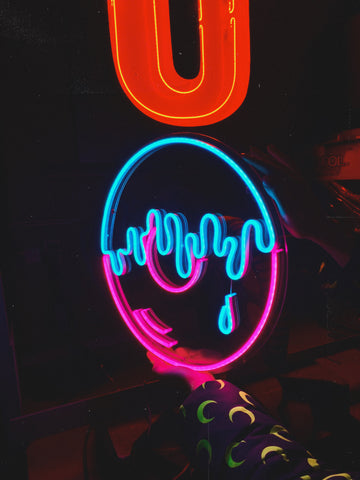 LED neon "Vinyl Record"
