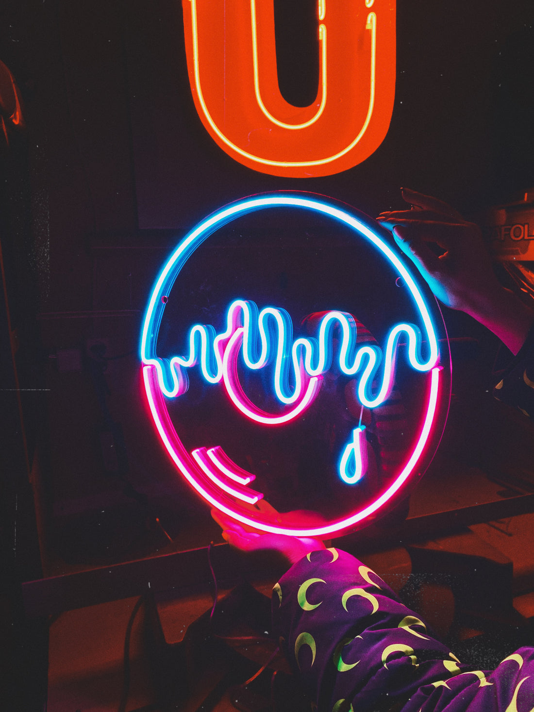 LED neon "Vinyl Record"