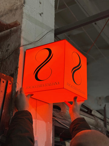 Cube with your logo/text