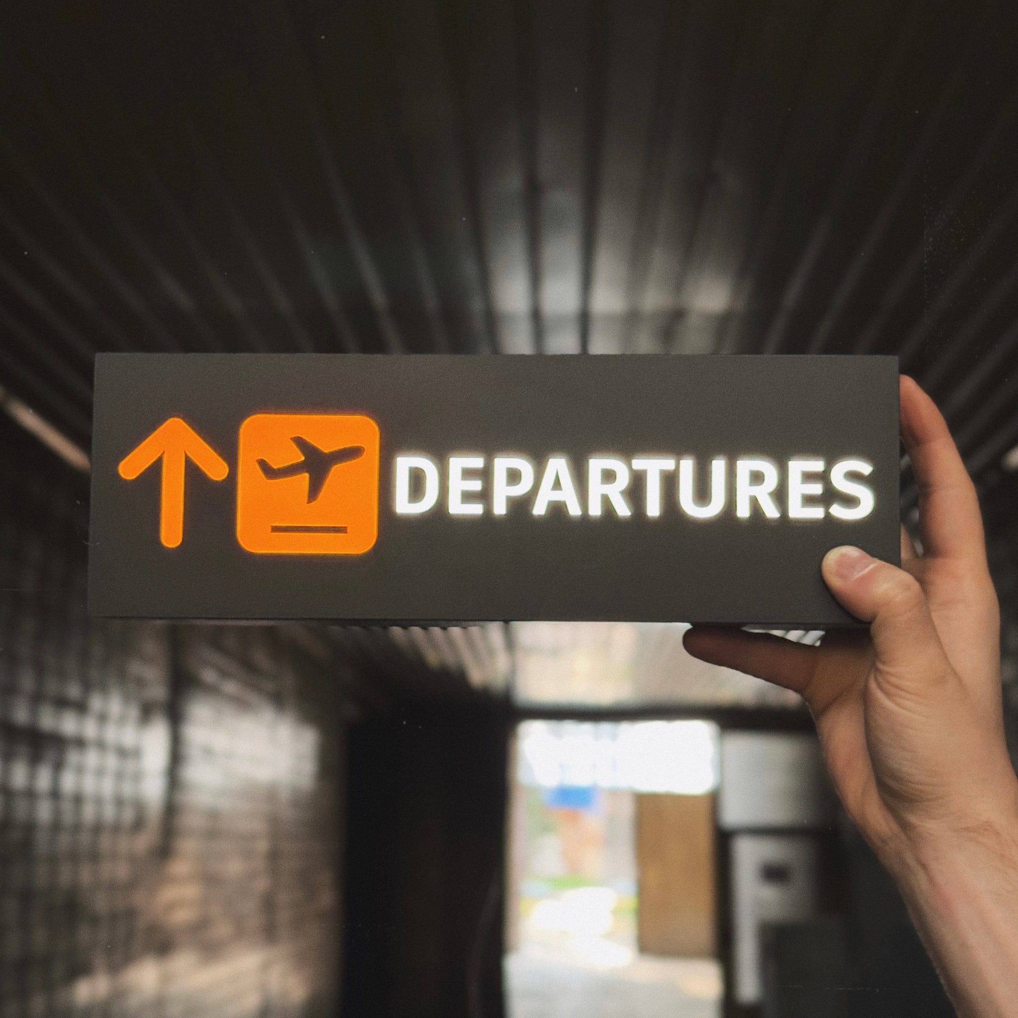 Lamp "Departures"