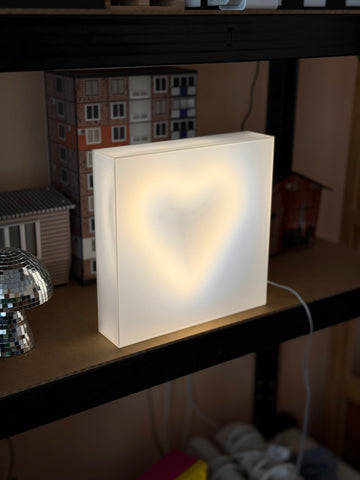 Table lamp with your logo in the format 22x22х5 cm