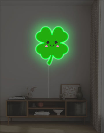 LED неон «Конюшина»