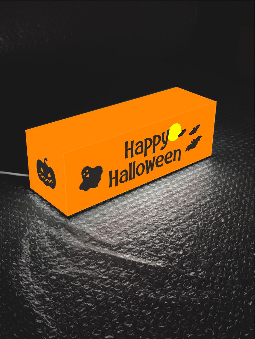 Lamp "Happy Halloween!"