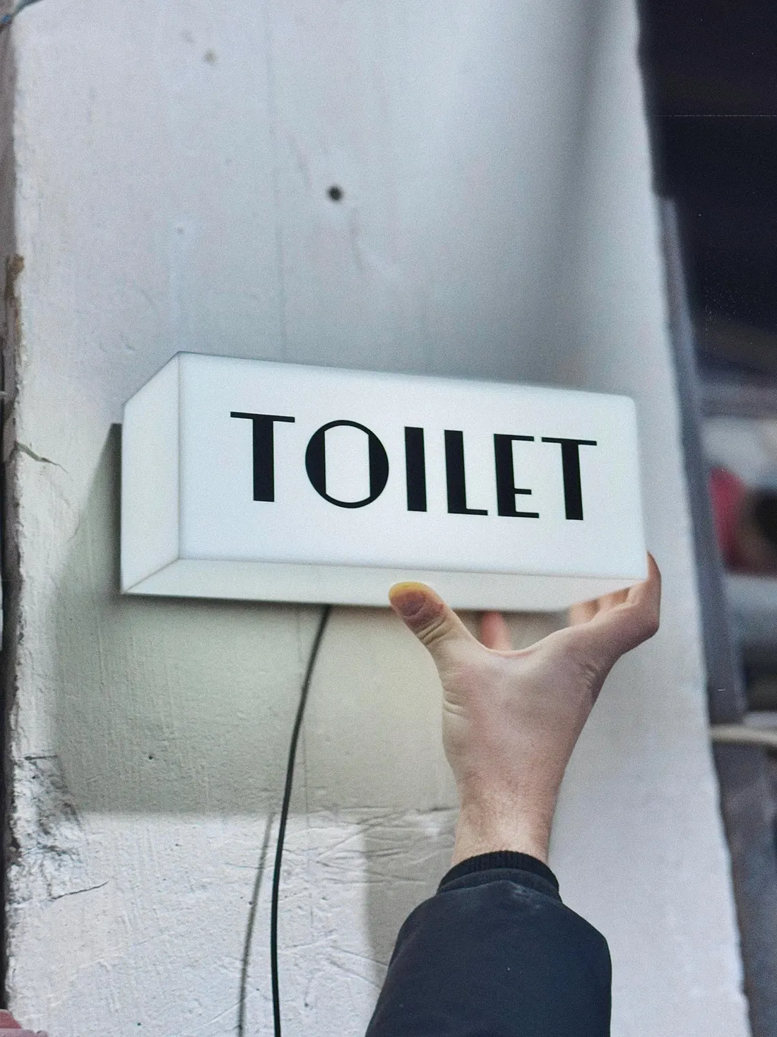 Lamp "Toilet"