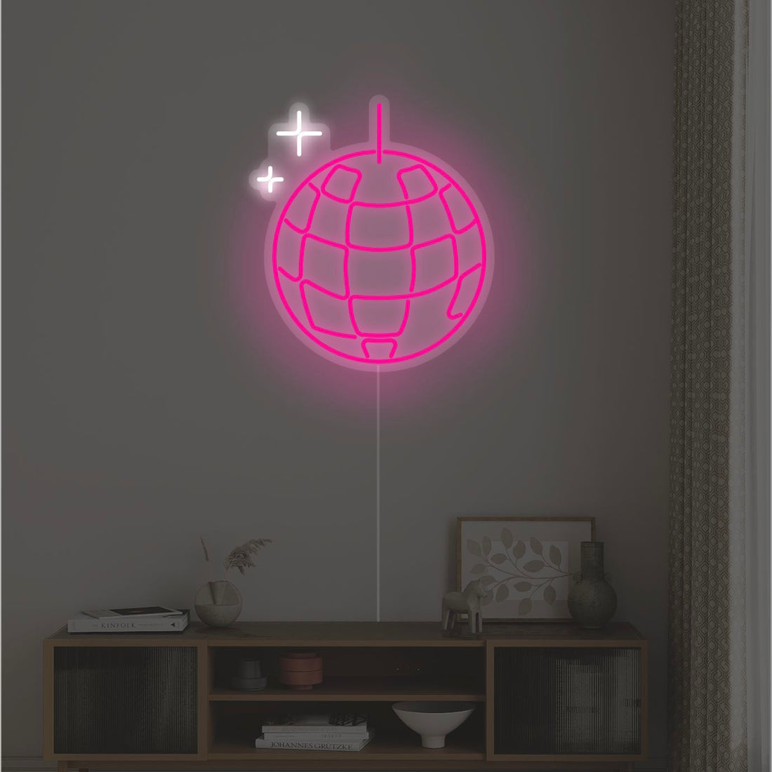 LED neon "Disco Ball"