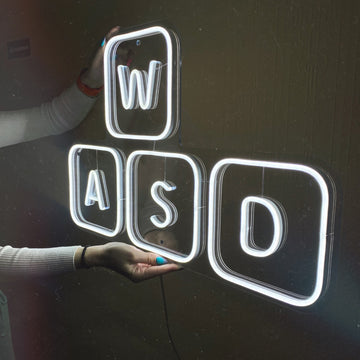 LED-неон «WASD»