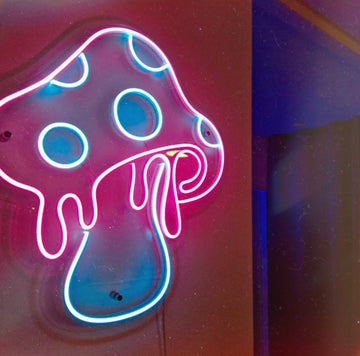 LED neon "Fused mushroom"