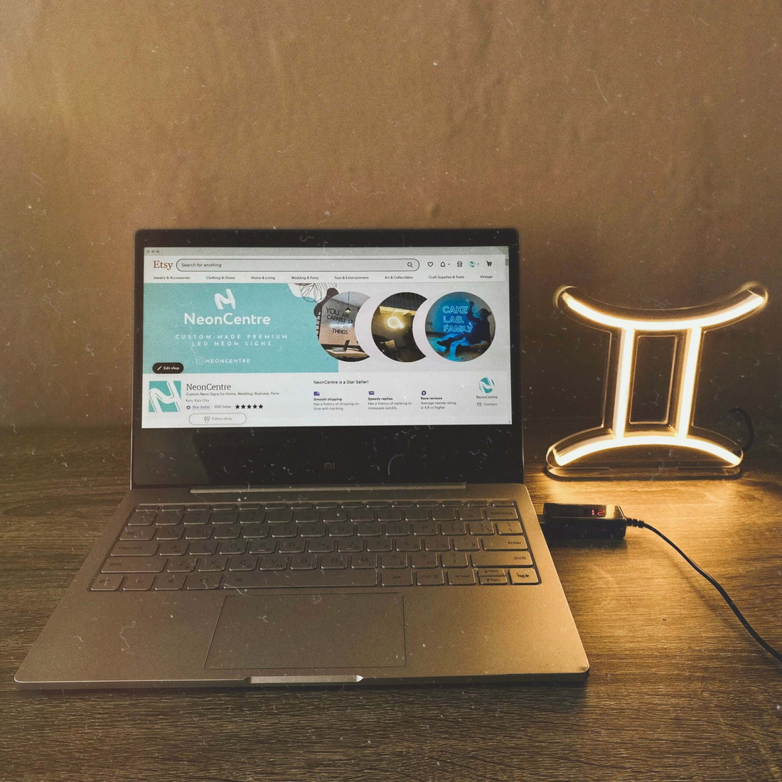 LED neon "Gemini"