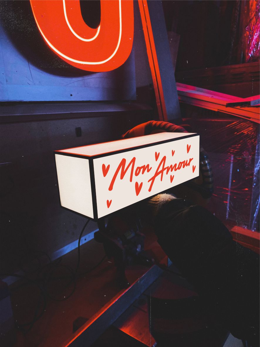 Lamp "Mon amour"