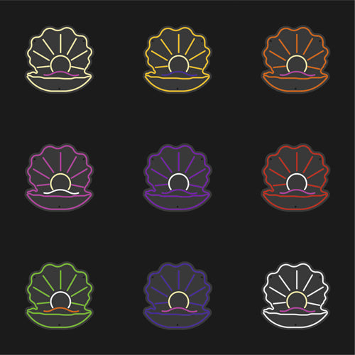 LED neon "Shell"