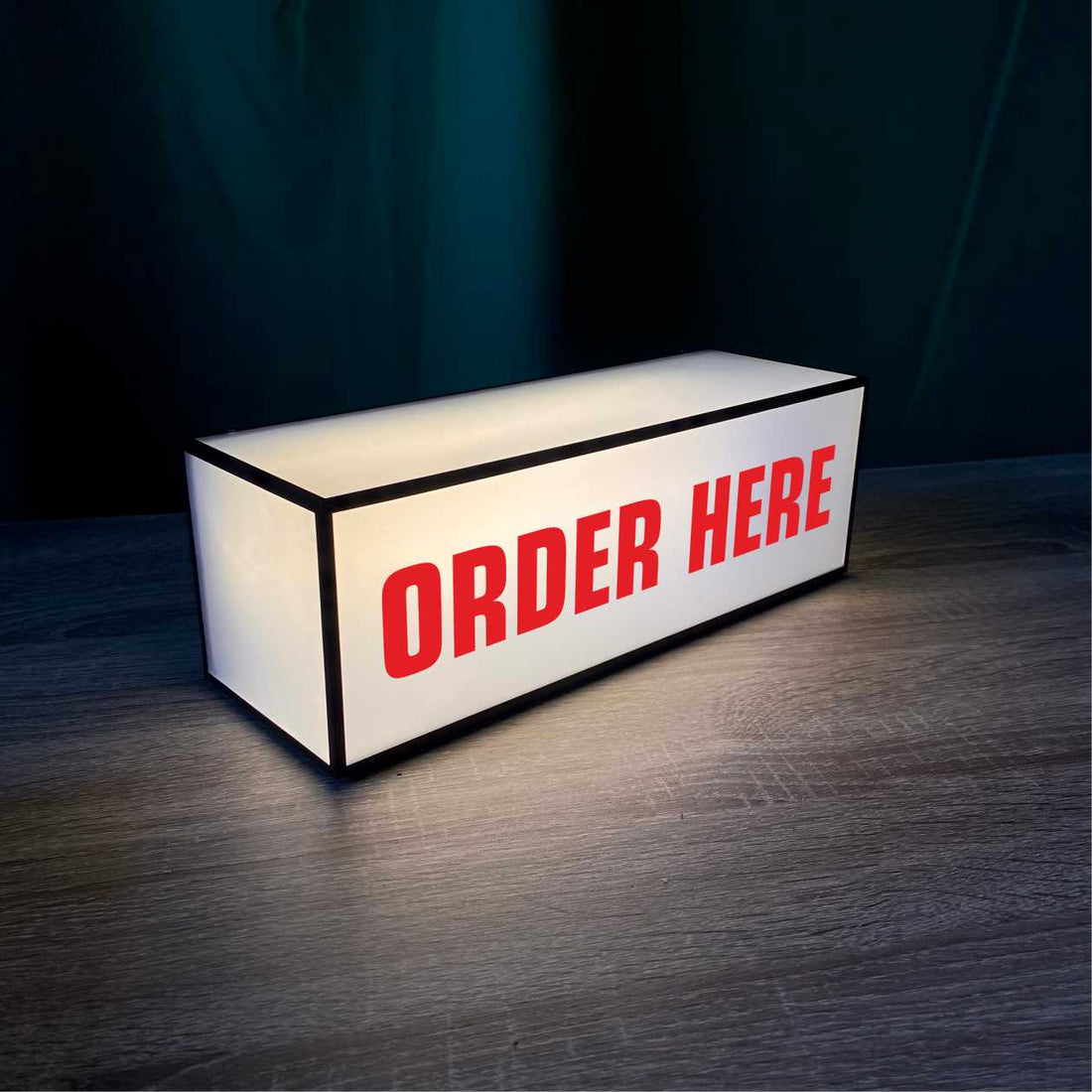 Lamp "Order Here"