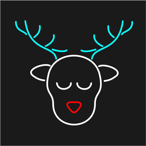 LED neon "Deer"