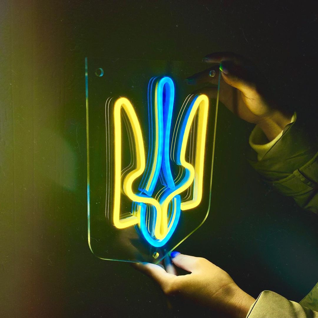 LED-неон «Герб України»