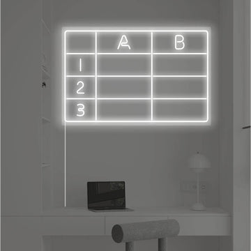LED-неон «Таблиця»