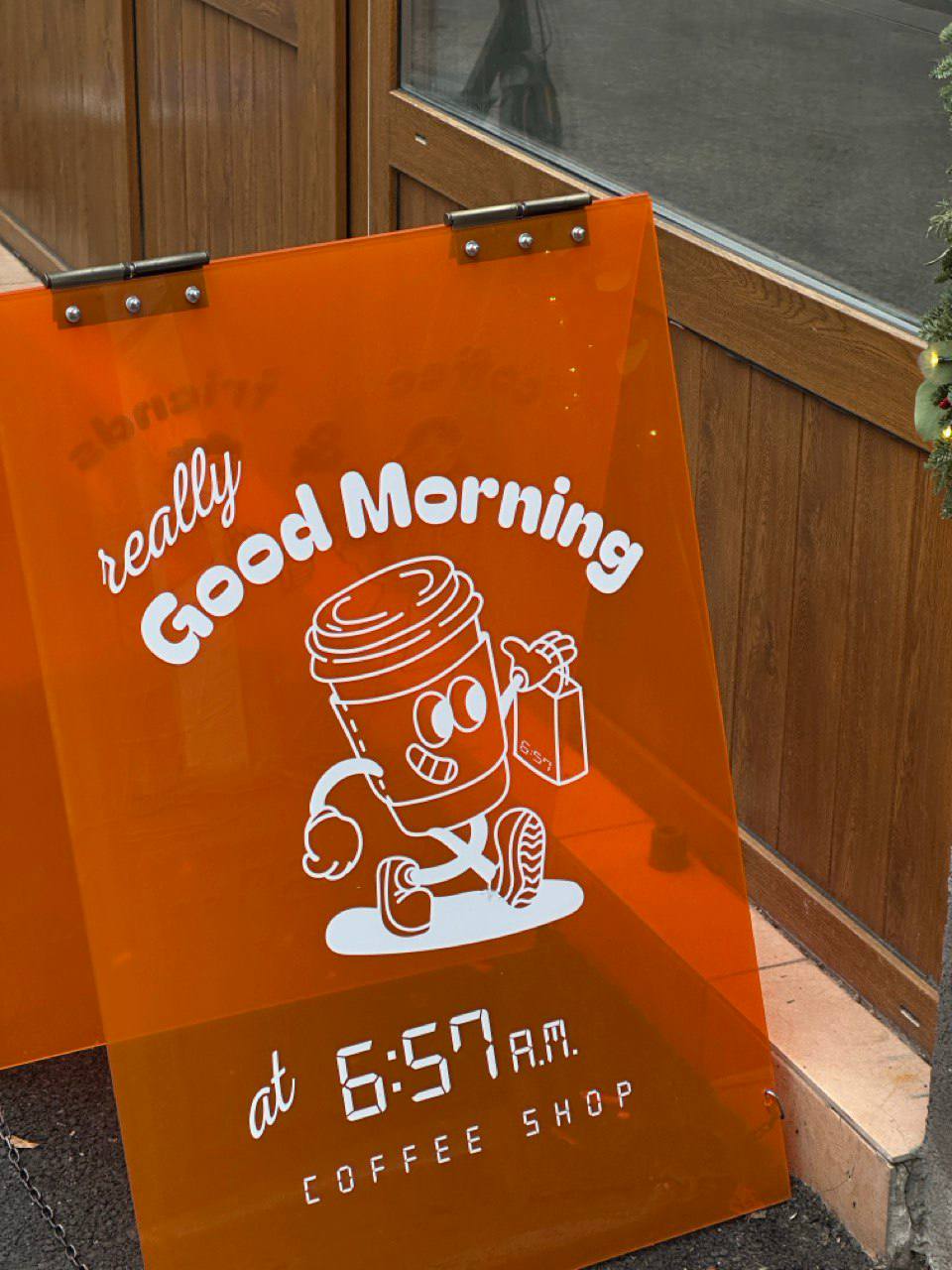 A-frame sign with your logo/text in the format 60x80 cm