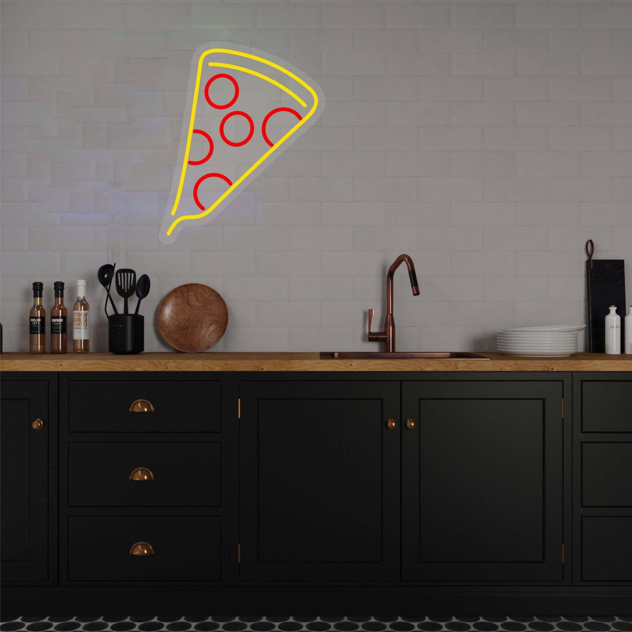 LED neon "Pizza"