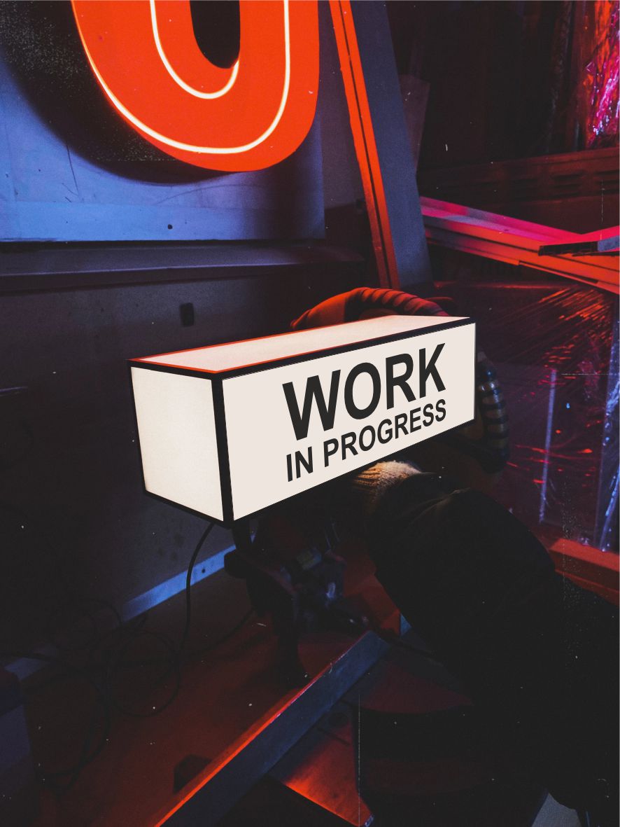 Світильник “Work in progress”